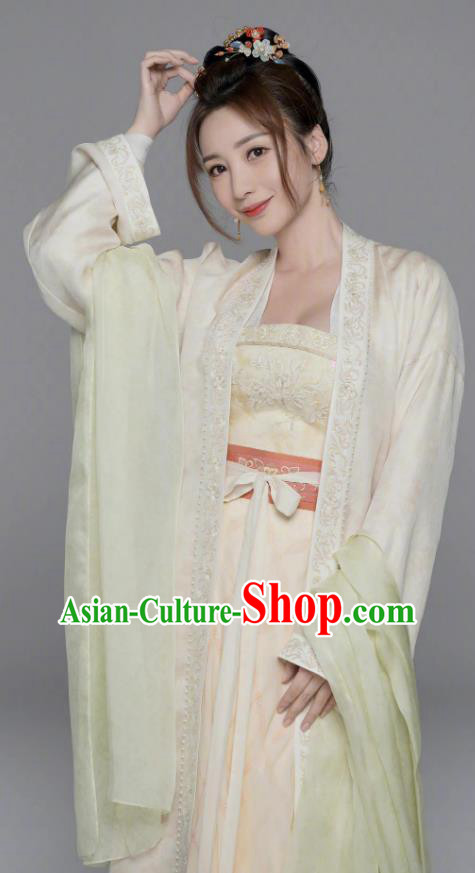 Chinese TV Series A Dream of Splendor Sun San Niang Dresses Song Dynasty Young Mistress Historical Costumes Ancient Civilian Woman Clothing