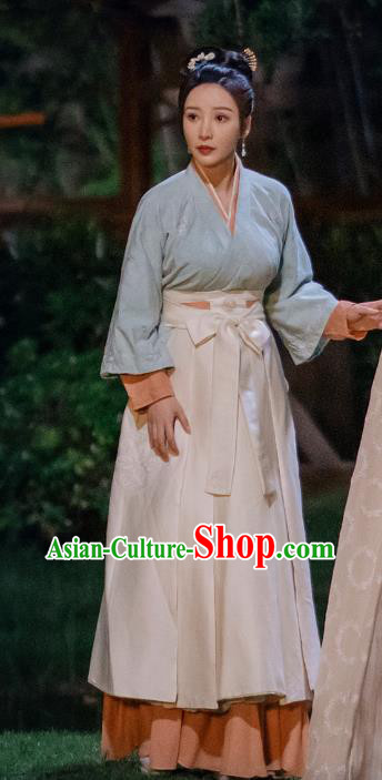 Chinese Ancient Civilian Woman Clothing TV Series A Dream of Splendor Sun San Niang Dresses Song Dynasty Mistress Historical Costumes