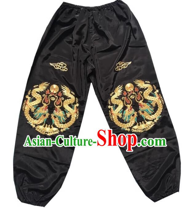 Changing Face Performance Costume China Sichuan Opera Bian Lian Clothing Embroidered Dragon Pants