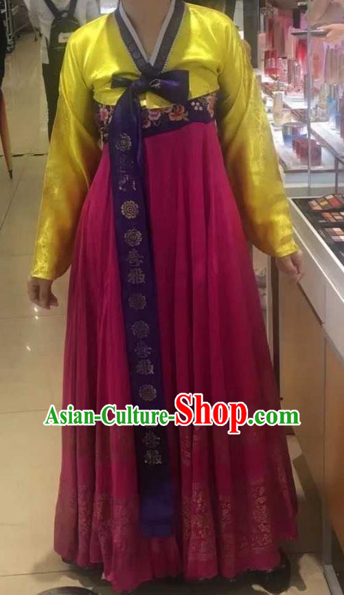 Korean Ethnic Group Dance Skirt