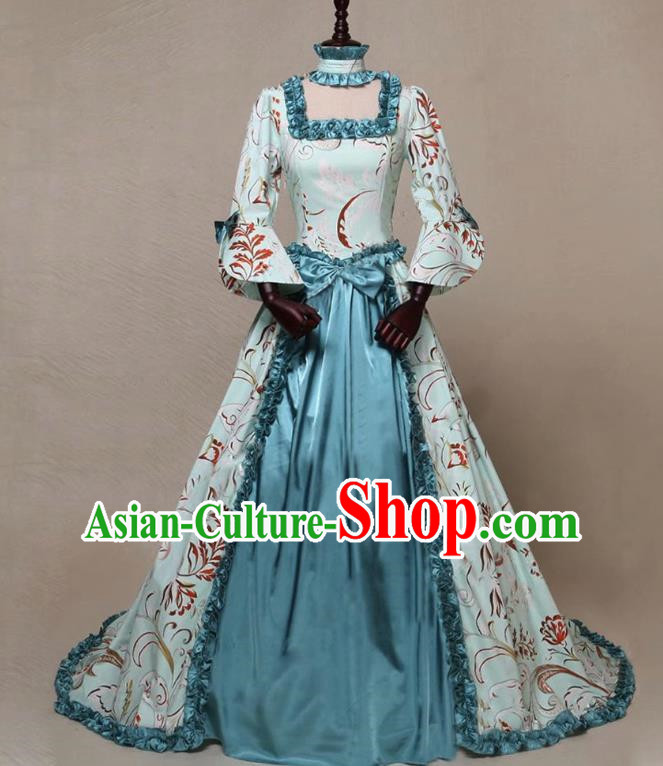 European Medieval Retro Noblewoman Formal Dress A Gown For Women Suitable For Stage Plays