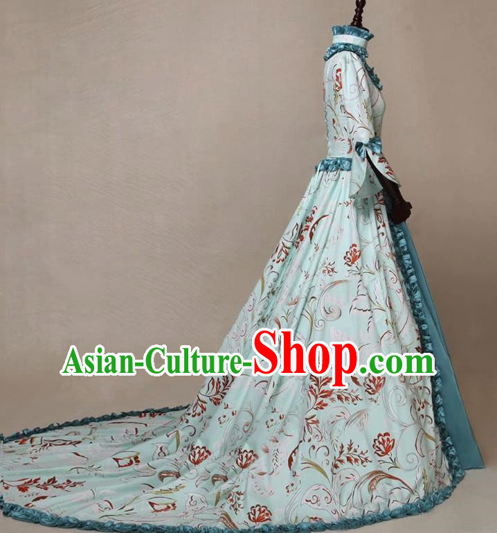 European Medieval Retro Noblewoman Formal Dress A Gown For Women Suitable For Stage Plays