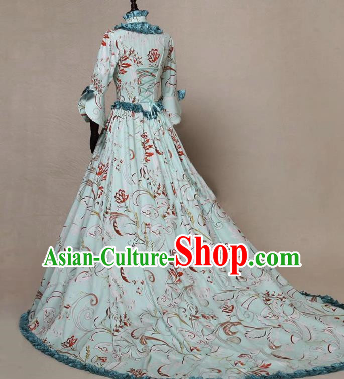 European Medieval Retro Noblewoman Formal Dress A Gown For Women Suitable For Stage Plays