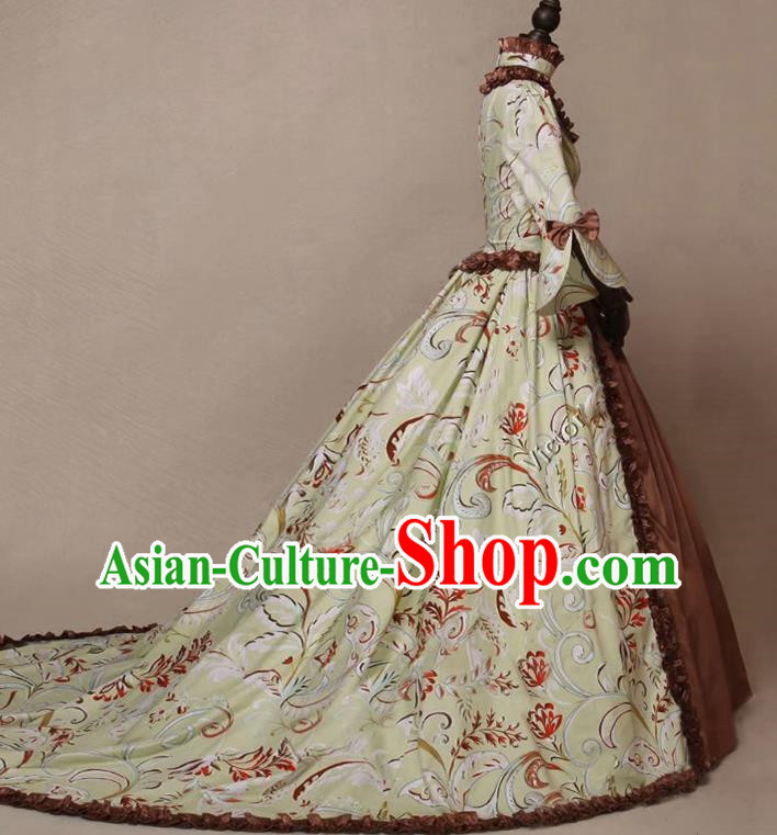 European Medieval Retro Noblewoman Formal Dress A Gown For Women Suitable For Stage Plays