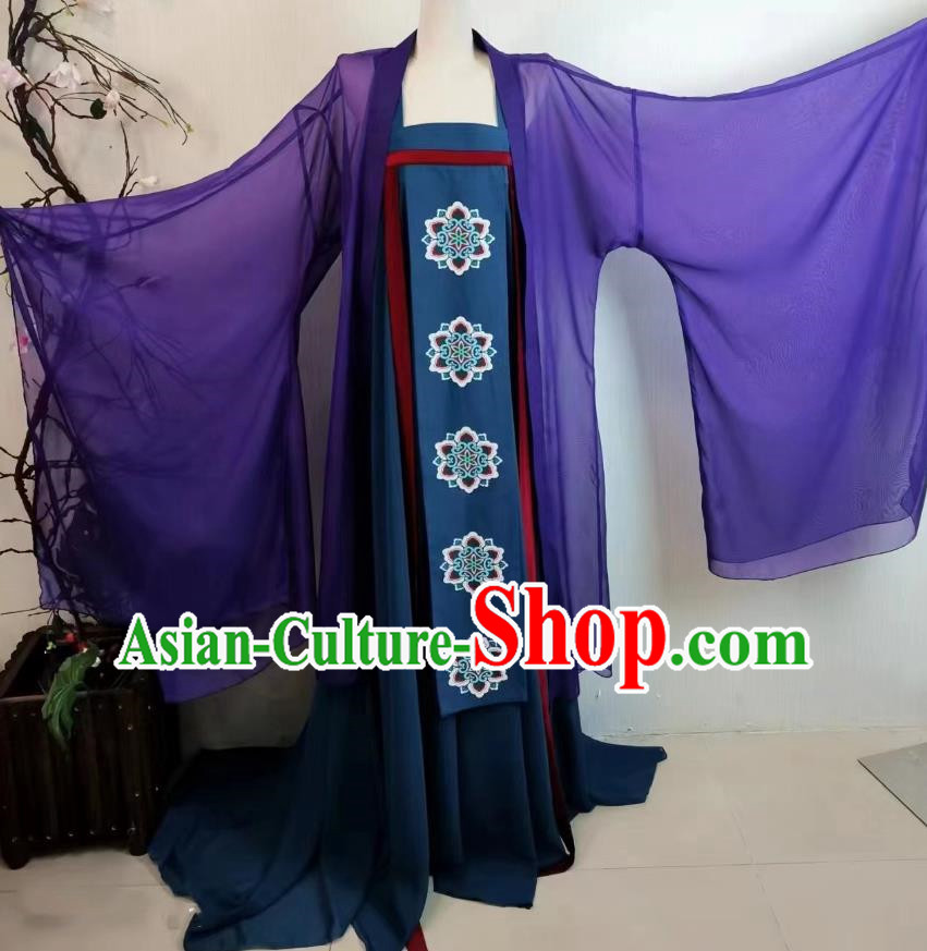 Classical Dance Chang An Ladies Group Dance Big Swing Skirt Performance Costume Han And Tang Dress Female
