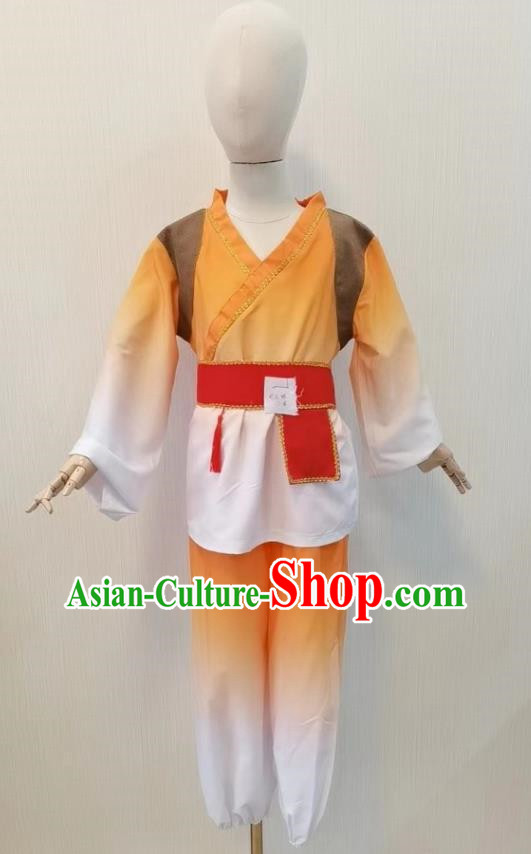 Taoli Cup Hit Soil Song And Dance Children Children Performance Performance National Costume Stage Costume