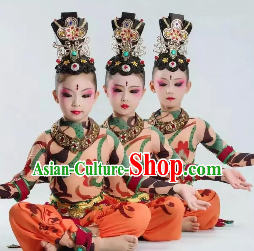 Dunhuang Performance Costumes Children Flying Classical Dance Costumes