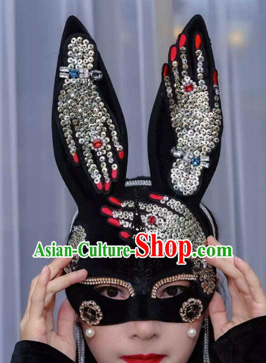 Carnival Mask Masquerade Half Face Sexy Bunny Girl Mask Rabbit Mask