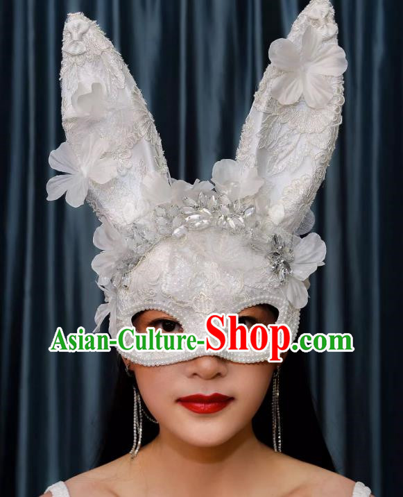 Carnival Mask Masquerade Half Face Sexy Bunny Girl Mask Rabbit Mask