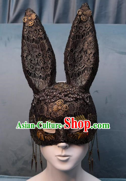 Carnival Mask Masquerade Half Face Sexy Bunny Girl Mask Rabbit Mask