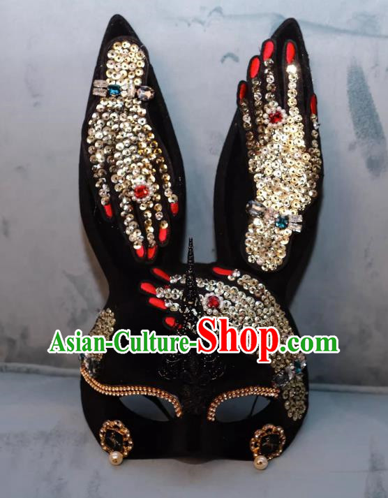 Carnival Mask Masquerade Half Face Sexy Bunny Girl Mask Rabbit Mask