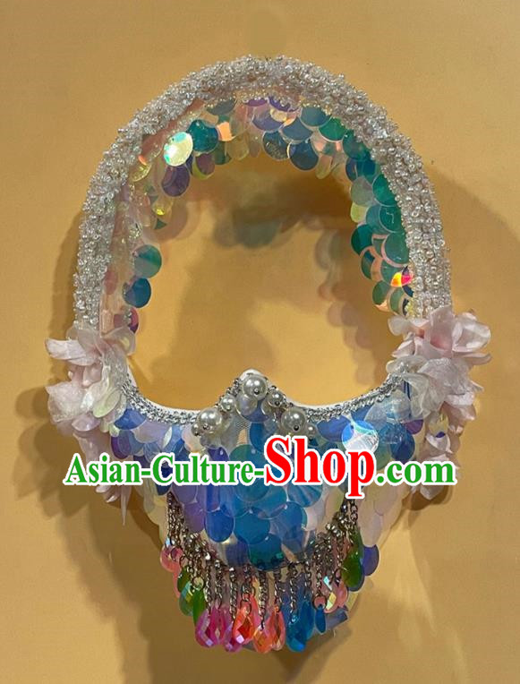 Alternative Funny Rebellious Exaggerated Crazy Flamboyant Fearless Mask Face Mask Decoration