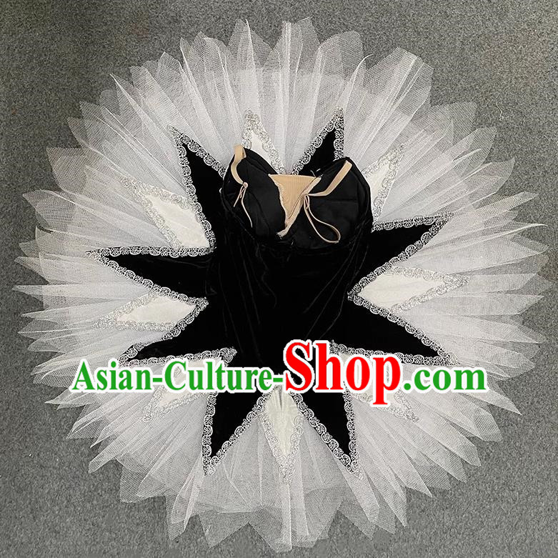 Classical Ballet Pas De Deux Coda Tutu Skirt TUTU Gauze Skirt Ballet Performance Clothing