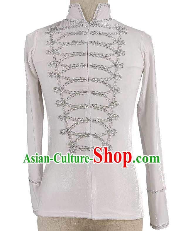 Large Scale Stage Costumes Ballet Men Tops Dance Costumes Prince Repertoire Performance Costumes Adult Practice Clothes