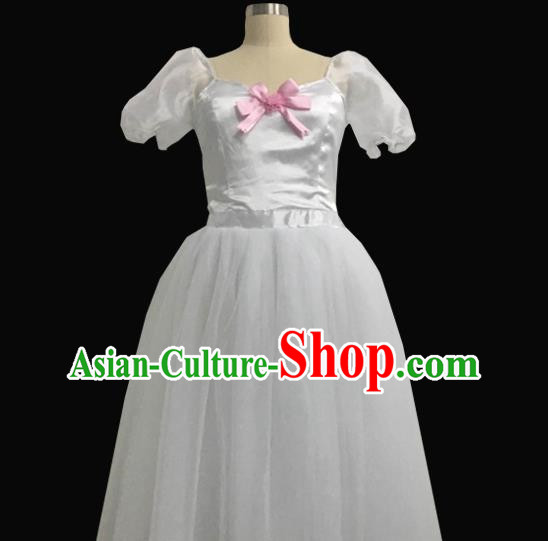 Ballet Costumes Professional Giselle Dress Chest Applique Fluffy Princess Dress Repertoire Costumes
