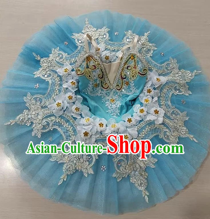 Ballet Skirt Children Little Swan Costumes Girls Fluffy Gauze Skirt Tutu Skirt Dance Performance Costumes