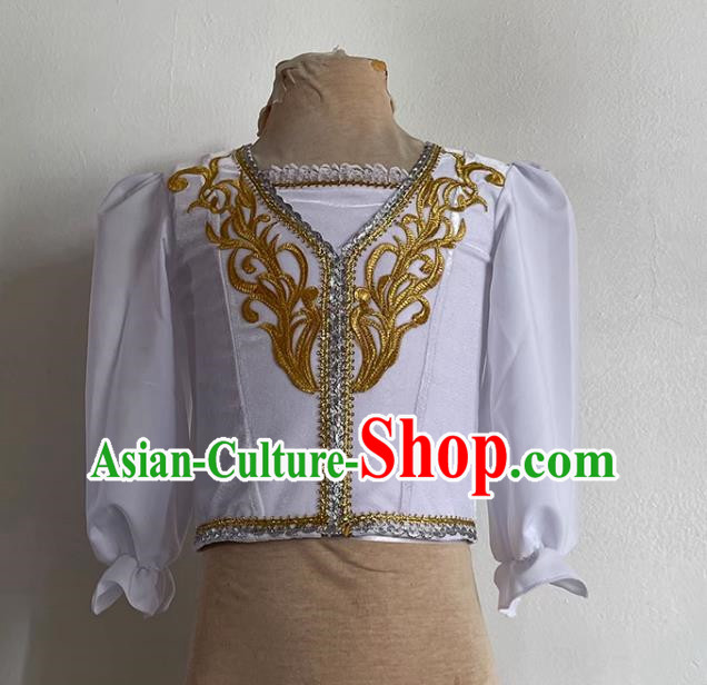 Ballet Dance Ballet Prince Clothing Jacket Performance Clothing Repertoire Practice Clothing Male