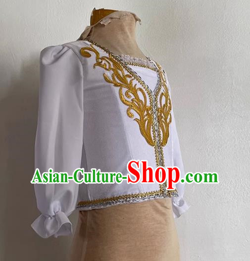 Ballet Dance Ballet Prince Clothing Jacket Performance Clothing Repertoire Practice Clothing Male