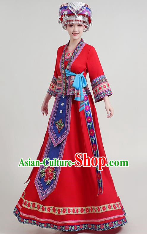 Miao Costumes 56 Ethnic Minority Costumes Female Adult Dance Costumes Dong And Tujia