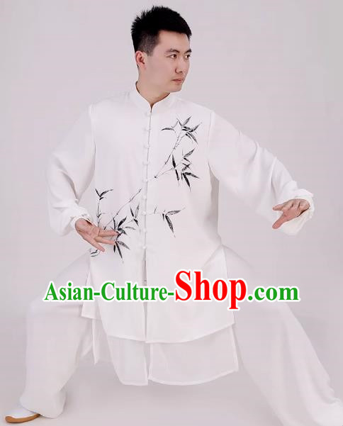Tai Chi Clothing Female Summer Clothes Elegant Tai Chi Practice Clothing Competition Clothing Chinese Wind Male