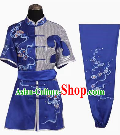 Martial Arts Practice Clothing Male Performance Clothing Children Performance Clothing Chinese Style Competition Clothing Kung Fu Short Sleeved Martial Arts Training Clothing