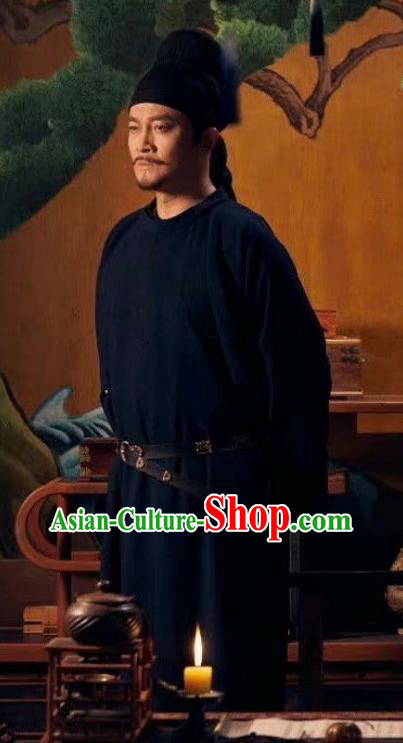 China Ancient County Sheriff Costume TV Series Strange Tales of Tang Dynasty Su Wuming Official Robe Traditional Hanfu Clothing
