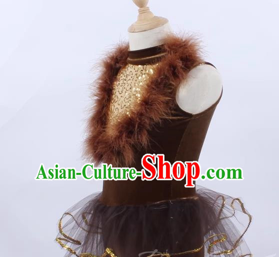 Children Female Adult Modern Dance Skirt Ballet Stage Costume Performance Costume