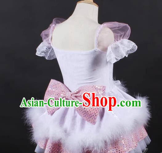 Children Spring And Autumn Ballet Dance Dress Cute Princess Dress Stage Dress Event Performance Costume
