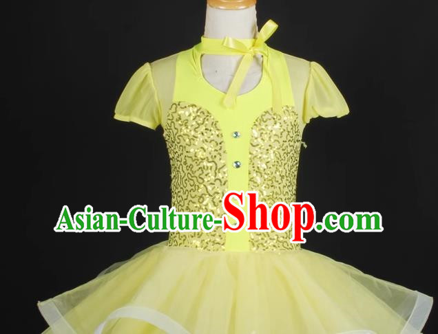 Children Ballet Dance Skirt Sequined Stage Costumes Performance Costumes Event Costumes