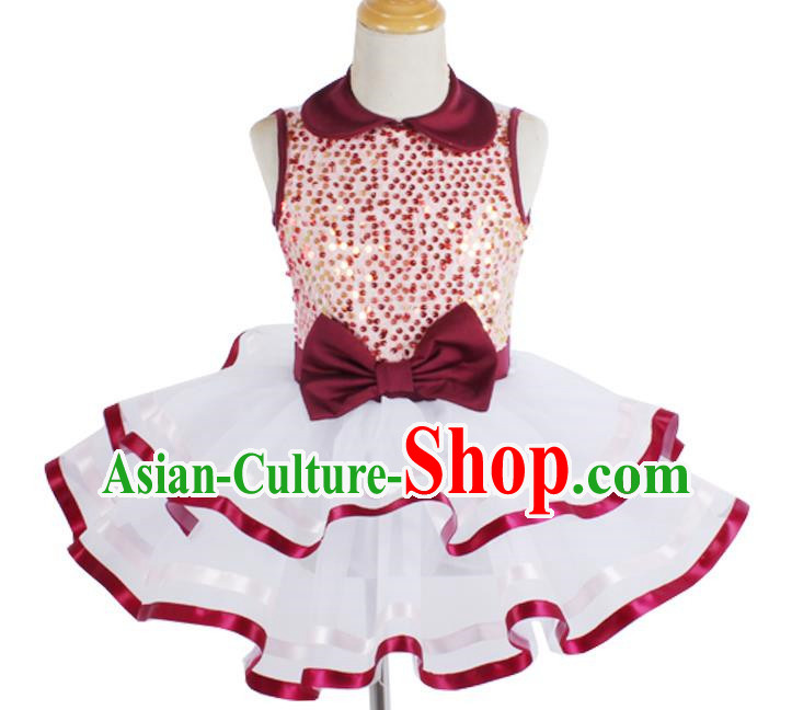 Children Girls Ballet Dance Skirt Pettiskirt Performance Costume Stage Costume