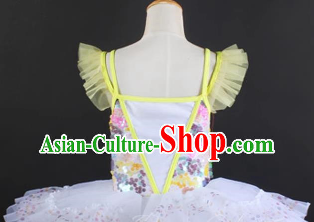 Children Girls Girls Tutu Skirt Princess Skirt Gauze Skirt Stage Costume Performance Costume Performance Costume