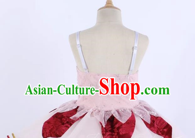 Children Gauze Skirt Ballet Dance Skirt Princess Skirt Tutu Skirt Performance Costume