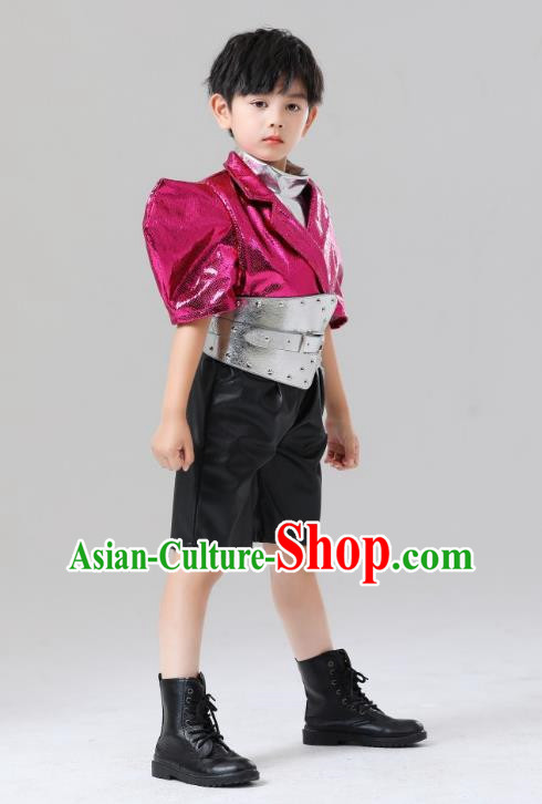 Boys And Girls Yuan Universe Sweet And Cool Trendy Clothing T Stage Catwalk Silver Technology Sense Performance Photography Clothing