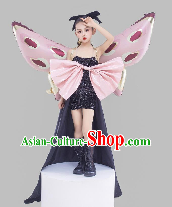 Girls Trendy Clothing Animation Performance Playing Song Clothing Doll Theme Catwalk Clothing Big Butterfly Wings Photography Clothing