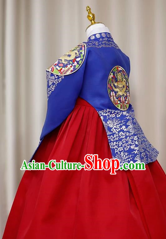 Korean Ladies Hanbok Princess Wedding Toast Costumes
