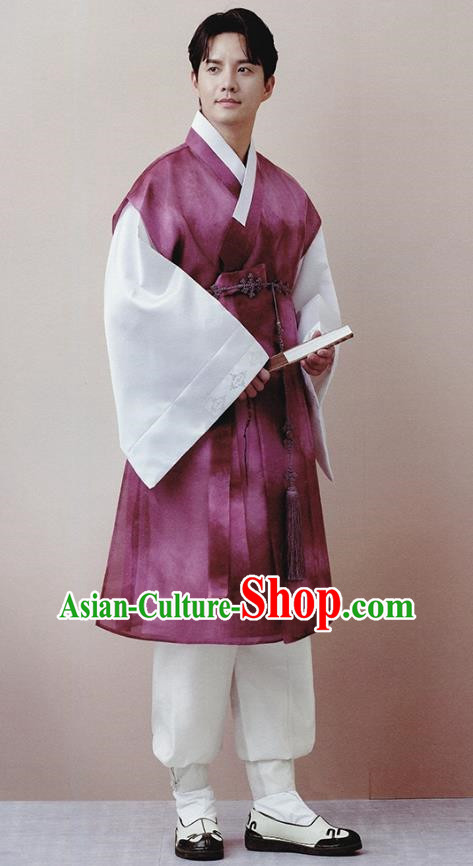 Korean Hanbok Wedding Groom Show Dress
