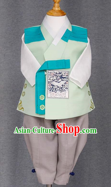 Children Prince Bronzing Hanbok High End Photography Dress Boy Baby 100 Days One Year Old Hanbok