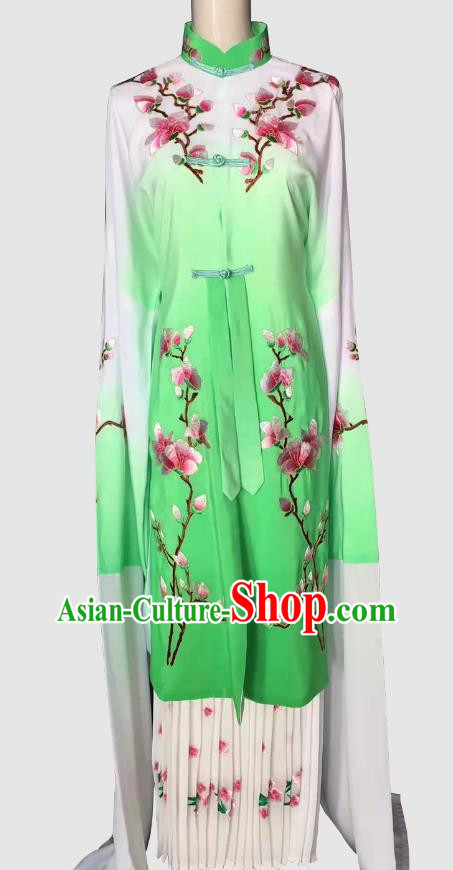 Green Huadan Pair Female Pair Opera Costume Gaosibao Fabric