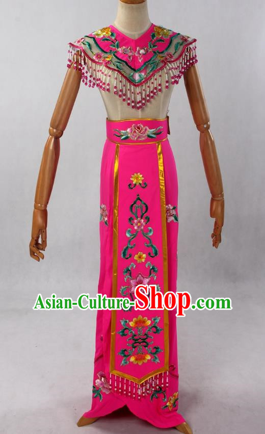 Rose Red Cloud Shoulder Long Bag Skirt Belt Wearing Huadan Costume Female Lady Clothes Chinese Style Costume Ancient Costume