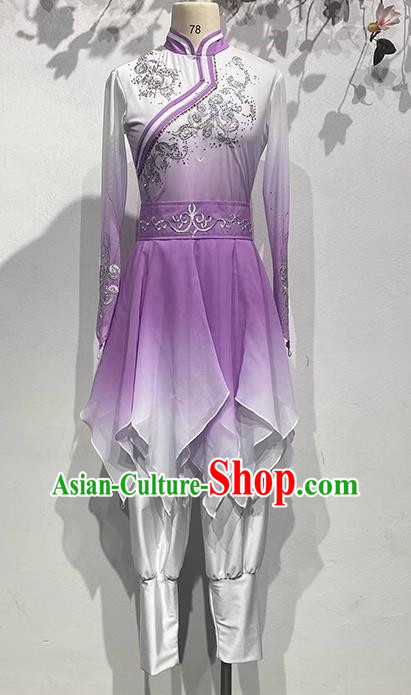 China Mongolian Dance Costume Performance Women National Wind Dance Costume Art Test Short Section Irregular Skirt Performance Costume