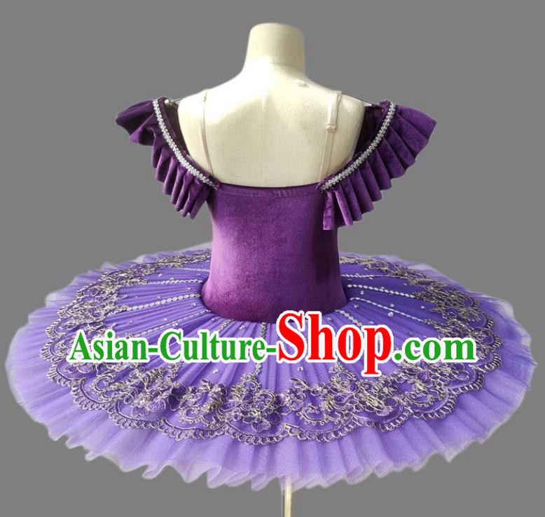 Children Ballet Performance Costumes TUTU Skirt Dance Gauze Skirt Girls Swan Lake Ballet Skirt Costumes