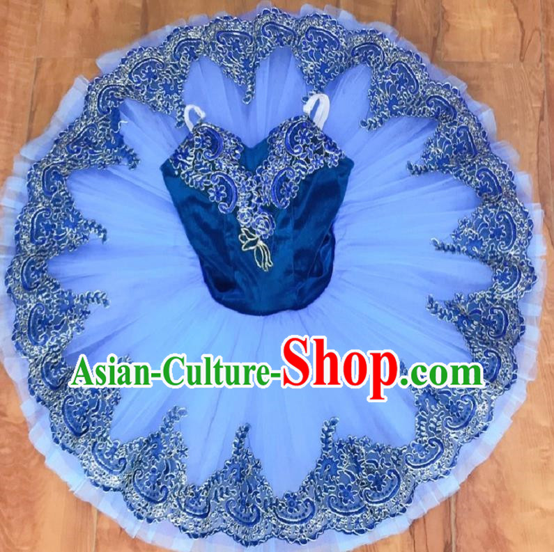 Children Professional Ballet Skirt Female Sleeping Beauty Costumes Swan Lake TUTU Yarn Tutu Skirt Stage Costumes Costumes