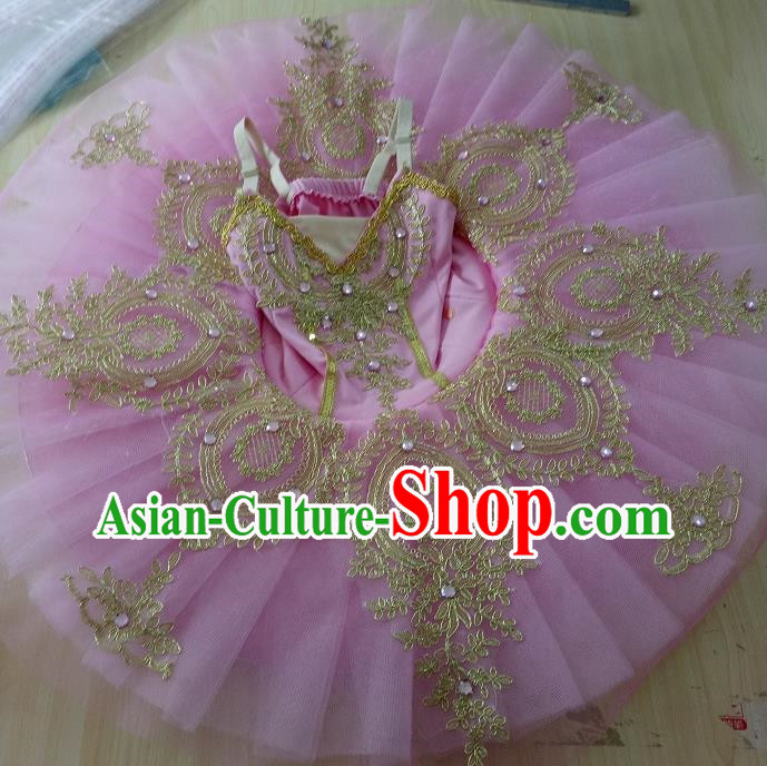 Swan Lake Ballet Skirt Children Sleeping Beauty Sling Ballet Little Swan Tuttu Fluffy Skirt Professional Costumes