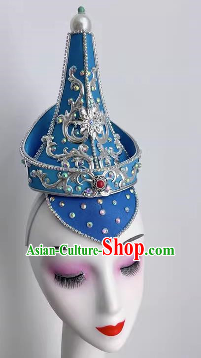 Ethnic Dance Mongolian Performance Headdress Hat Art Examination Dance Performance Headdress Hat