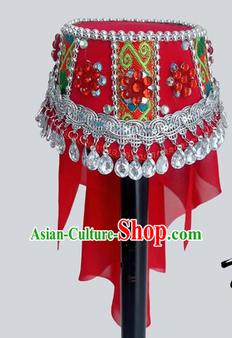 Taoli Cup Tujia Solo Dance Art Test Daughter Married With The Same Dance Headdress Miao Bride Married Performance Headdress