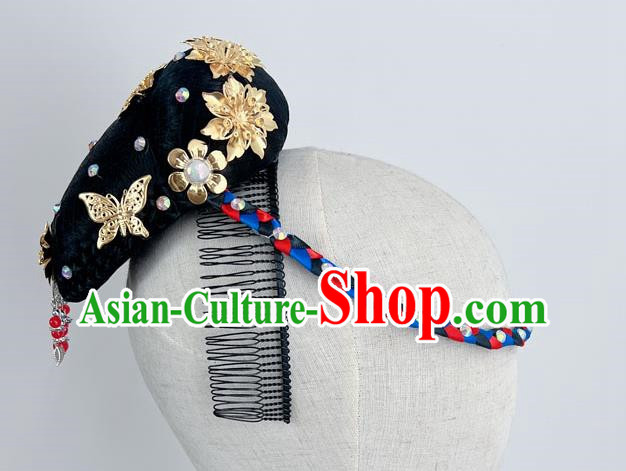 Mongolian Dance Art Examination Performance Repertoire Silent Grassland Performance Minority Headwear