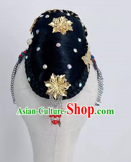 Mongolian Dance Art Examination Performance Repertoire Silent Grassland Performance Minority Headwear