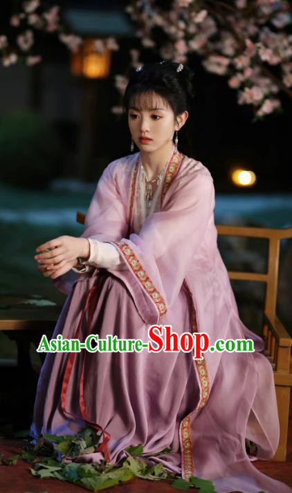 China Song Dynasty Historical Costumes Romantic TV Series New Life Begins Li Wei Clothing Ancient Royal Princess Hanfu Dress