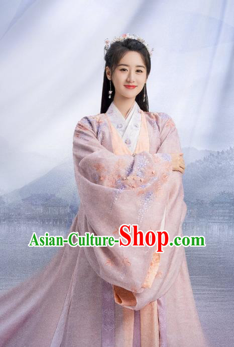 China Ancient Princess Costumes TV Series Romantic Drama My Sassy Princess Liu Ling Dress