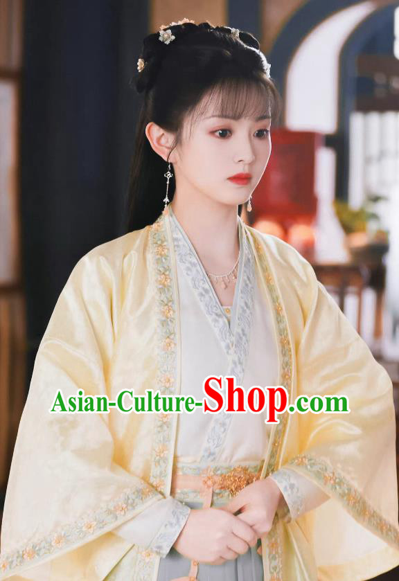 China Royal Princess Costumes TV Series New Life Begins Li Wei Clothing Ancient Palace Lady Hanfu Dresses